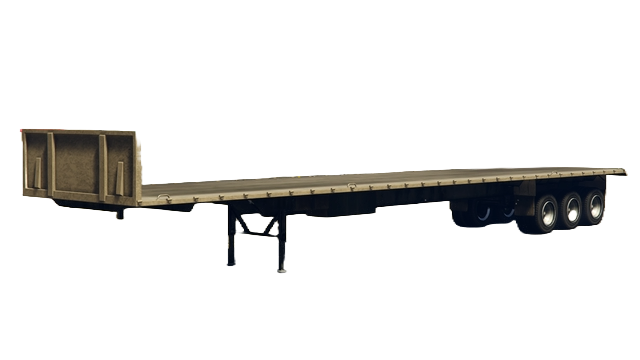 Empty Freight Trailer